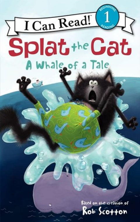 SPLAT THE CAT A WHALE OF  A TALE (LEVEL 1)