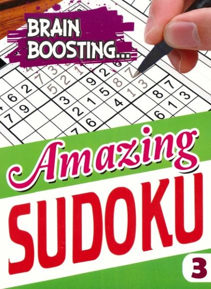 Brain Boosting Amazing Sudoku Book 3