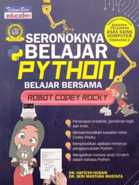 SERONOKNYA BELAJAR PYTHON TG 2 -ROBOT CODEY ROCKY '19