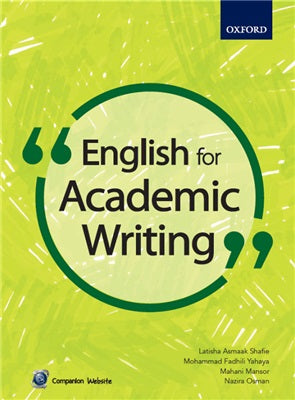 ENGLISH FOR ACADEMIC WRITING