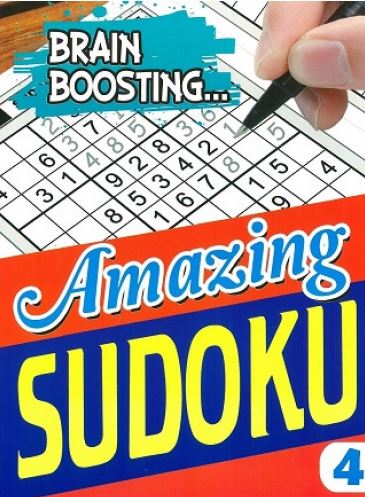 Brain Boosting Amazing Sudoku Book 4