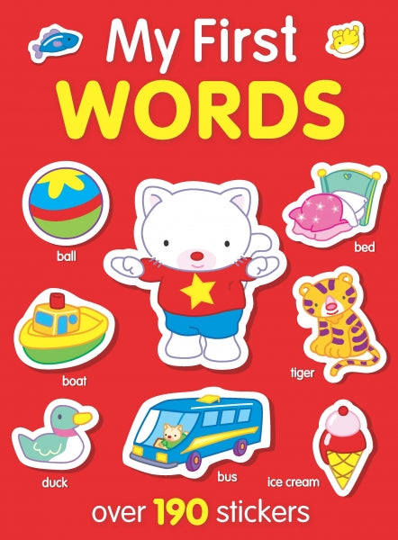 My First Words And Stickers