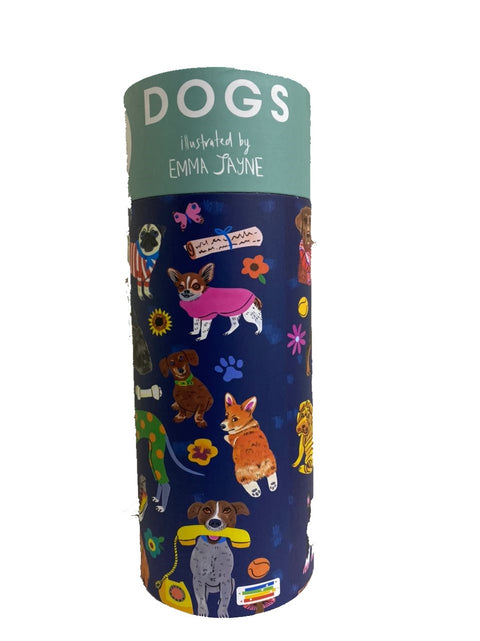 1000 Piece Tube Jigsaw - Dogs - MPHOnline.com