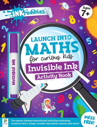 INKredibles: Launch Into Maths for Curious Kids (Invisible Ink)(Activity Book)