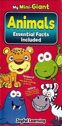 My Mini-Giant Animals Essential Facts Included