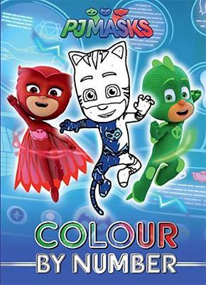 PJ MASKS COLOUR BY NUMBER