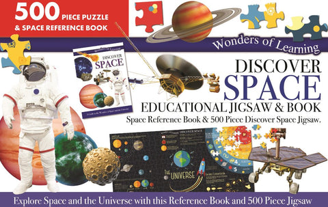 Discover Space ( Educational Jigsaw & Book )