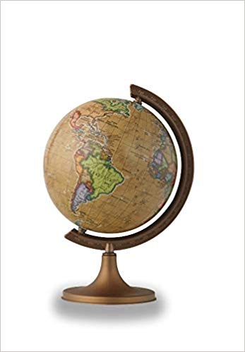 INSIGHT GUIDES GLOBE MINI ANTIQUE EARTH 110MM