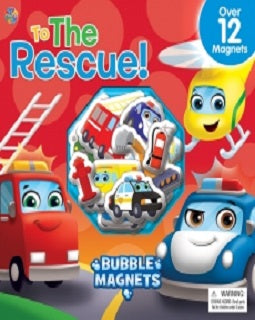 Bubble Magnet Book : Rescue Cars