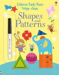 EARLY YEARS WIPE CLEAN SHAPES & PATTERNS