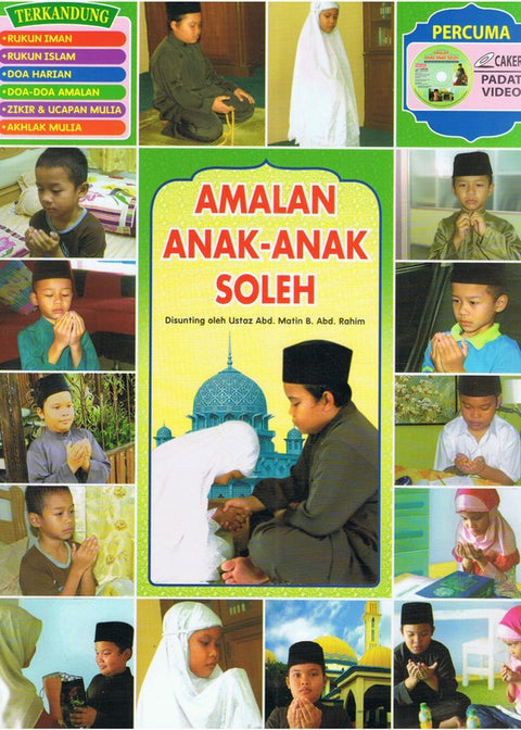 K&Y AMALAN ANAK-ANAK SOLEH BUKU DENGAN VCD