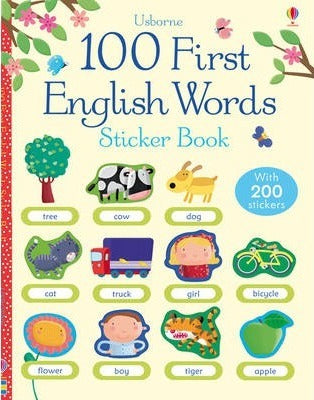 USBORNE 100 FIRST WORDS ENGLISH WORDS