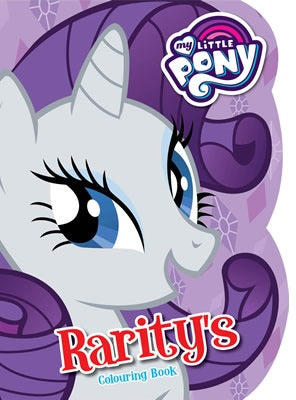 My Little Pony Rarity Shape Colouring Book