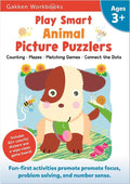 PLAY SMART ANIMAL PICTURE PUZZLERS AGES 3+