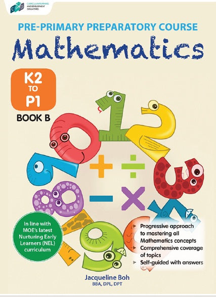 PRE-PRIMARY PREPATORY COURSE MATHEMATICS K2 TO P1 BOOK B