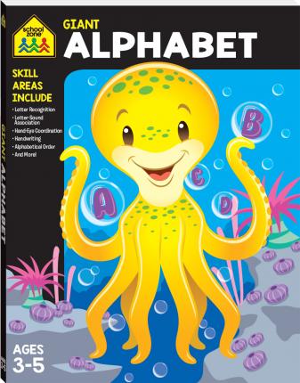 SCHOOL ZONE GIANT ALPHABET WORKBOOK