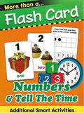 MORE THAN A...FLASH CARD NUMBERS & TELL THE TIME