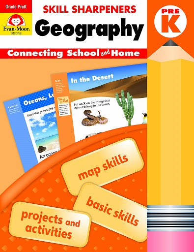 Skill Sharpeners Geography Grade Pre-K