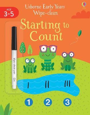 USBORNE STARTING TO COUNT WIPE CLEAN (AGE 3-5)