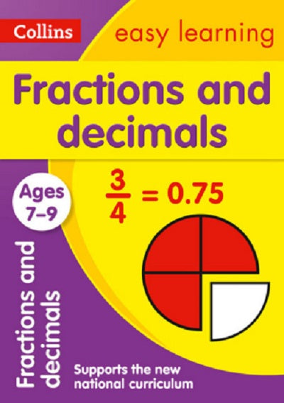 Collins Easy Learning Fractions And Decimals Ages 7-9