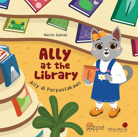 Ally at the Library / Ally di Perpustakaan - MPHOnline.com