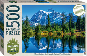 500 Piece National Park Jigsaw Puzzle North Cascades, Washington - MPHOnline.com